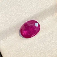 یاقوتred ruby برمه با شناسنامه IGA