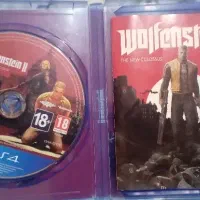 دیسک بازی PLAY STATION uncharted 4وwolfenstein2
