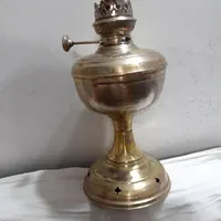 چراغ قدیمی دوره رضا شاه کم یاب با ارزش مارک روشن
