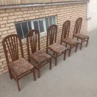 ۱۲ عدد صندلی چوبی کلاسیک عددی ۴۵۰|صندلی و نیمکت|تبریز, |دیوار