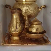 سماور ذغالی مس|صنایع دستی و سایر لوازم تزئینی|تهران, فلاح|دیوار