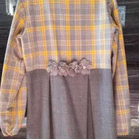 پیراهن دخترانه پشمی مناسب فصل  سرما