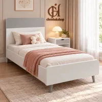 چوبک شاپ تخت خواب یک نفره عرض 90 بارلی
