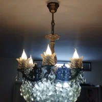 لوستر برنجی|لوستر و چراغ آویز|محمدیه-قزوین, |دیوار