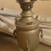 سماور زغالی.چراغ گرد سوز.چراغ سه فیتیله عتیقه