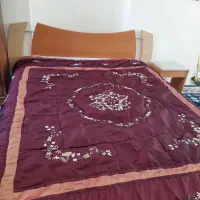 حراج تختخواب دو نفره همراه با تشک،۴ کشو زیر تخت