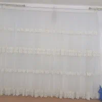 فروش پرده زیر پرده همرا چوب پرده