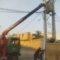 جرثقیل رضا خاور سه تن|خدمات حمل و نقل|شوشتر, |دیوار