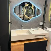 شیشه و آینه المهدی|آینه|بیرجند, |دیوار