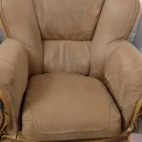 مبل چرم راحتی ۵ نفره|مبلمان خانگی و میز عسلی|تهران, شهید رجایی|دیوار