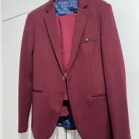 کت شلوار زرشکی ترک