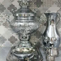 سرویس سماور گازی افسون طرح هخامنش