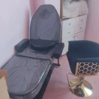 تخت سه حالته صندلی و تونل ال ای دی فشیال ماساژ تتو