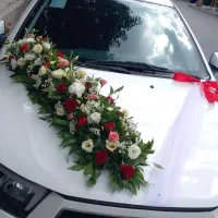 تزئین ماشین عروس