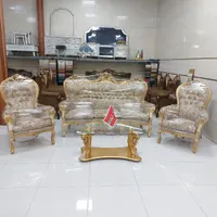 مبل سلطنتی ۹نفره مدل گنبدی درحدنو|مبلمان خانگی و میز عسلی|رشت, آزادگان|دیوار