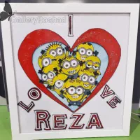 تابلوی کودک ویترای|صنایع دستی و سایر لوازم تزئینی|نیشابور, فردوسی جنوبی|دیوار