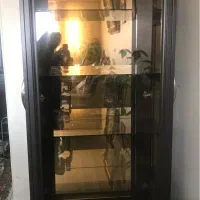 بوفه شیشه و چوب|بوفه، ویترین، کنسول|صدرا-فارس, فاز ۱|دیوار