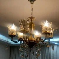 لوستر برنجی