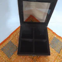 جعبه تی بگ چوبی