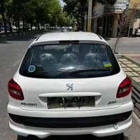 207 تیو3 404 سفید|خودرو سواری و وانت|شهرکرد, |دیوار