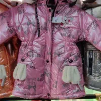 کاپشن سیلیکونی دخترانه ضد آب|کفش و لباس بچه|کرمانشاه, |دیوار