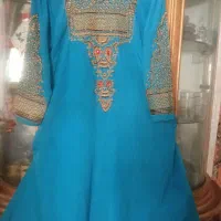 پیراهن مجلسی سنگ دوزی سایز ۴۸ قیمت ۴۰۰هزار|لباس|قم, شهرک امام حسین|دیوار
