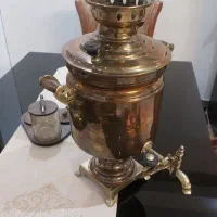 سماور زغالی قدیمی|کلکسیون اشیاء عتیقه|چهارباغ, |دیوار