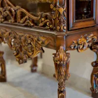 ویترین آنتیک بوفه کنار سالنی|بوفه، ویترین، کنسول|تهران, اختیاریه|دیوار