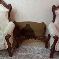 یک دست مبل استیل ۷ نفره|مبلمان خانگی و میز عسلی|ورامین, ورامین|دیوار