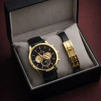 حراج ست کادویی دستبند و ساعت (هدیه مردانه پسرانه)