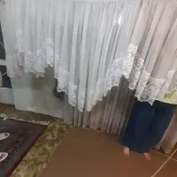 پرده های توری ووالان وچوب پرده  چوبی باحلقه چوبی|پرده، رانر، رومیزی|تهران, جیحون|دیوار