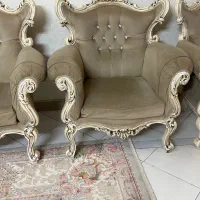 مبل استیل ۹ نفره|مبلمان خانگی و میز عسلی|تهران, شهرک ولیعصر شمالی|دیوار