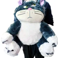 عروسک گربه لوسیفر بزرگ اخمو خارجی