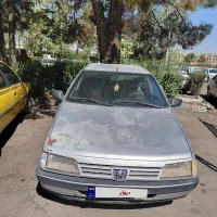 پژو 405 نقره ای