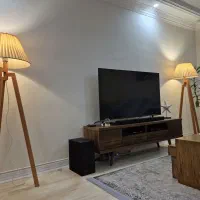 آباژور ایستاده چوبی