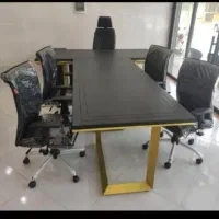 میز کنفرانس ۴ و۶ نفره و میز ریاست ابعاد سفارشی|مبلمان اداری|اصفهان, بابوکان جنوبی|دیوار