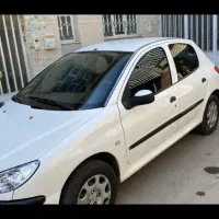 فروش ویژه ۲۰۶ تیپ ۶ فرانسه اتومات ، سفید مدل ۸۸