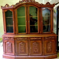 ویترین بسیار تمیز و کاملا چوب|بوفه، ویترین، کنسول|تهران, آرژانتین|دیوار