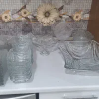 ظروف شیشه ای مخصوص پذیرایی قیمت توافقی