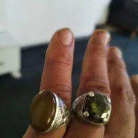 انگشتر زبرجد نیشابور شجر وشرف شمس|جواهرات|لنگرود, |دیوار