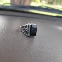 انگشتر عقیق . نقره