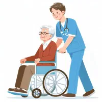 استخدام پرستار مرد شبانه روزی برای سالمند