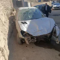 ۲۰۶ تصادفی موتور و سقف سالم