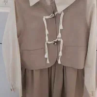 پیراهن و جلیقه دخترانه|کفش و لباس بچه|دامغان, |دیوار