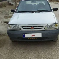 پراید مدل 95 بی رنگ