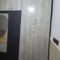 کمد طرح دیواری وکیوم ،رنگ کاجی