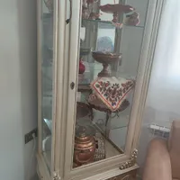 بوفه چوبی|بوفه، ویترین، کنسول|کرمان, |دیوار