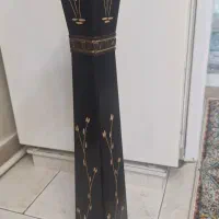 گلدان و لوستر چوبی