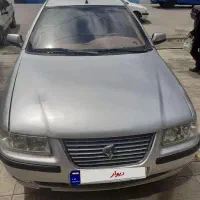 سمند X7مدل 84 دوگانه دستی نقره ای