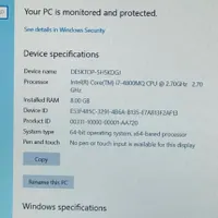 دل i7 نسل چهار / رم 8/هارد 256 ssd/گرافیک مجزا 2|رایانه همراه|تهران, امام سجاد(ع)|دیوار